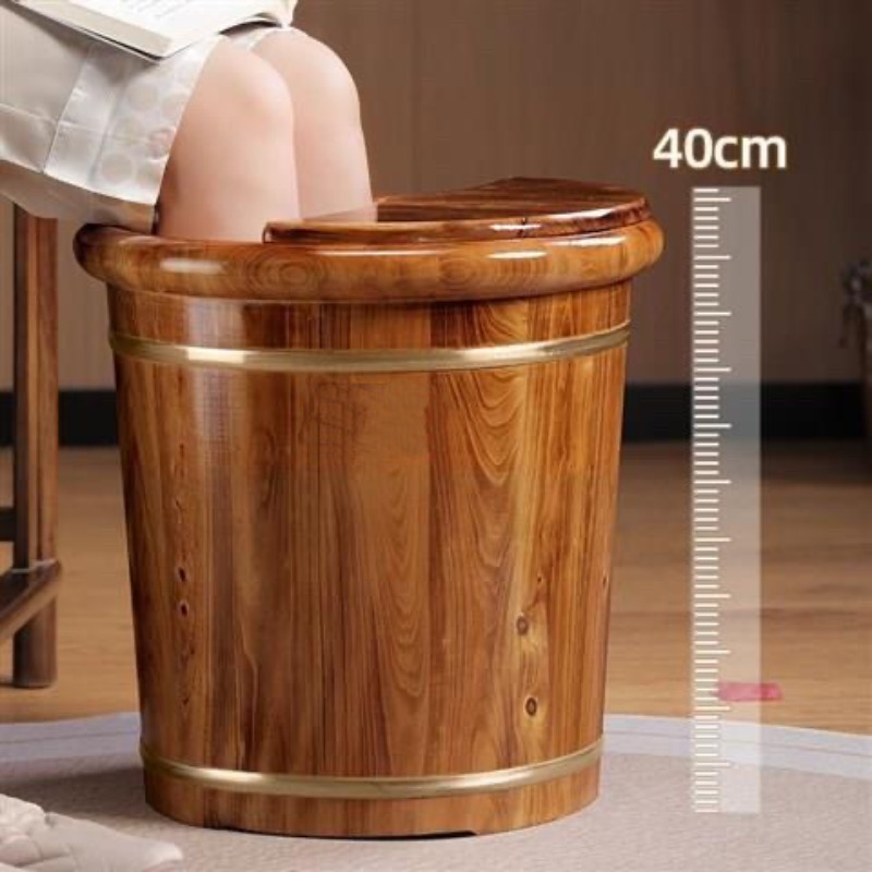 Spa & Wellness Earth City Москва Шелепиха - Wooden Foot Soaking Bucket, Solid Wood