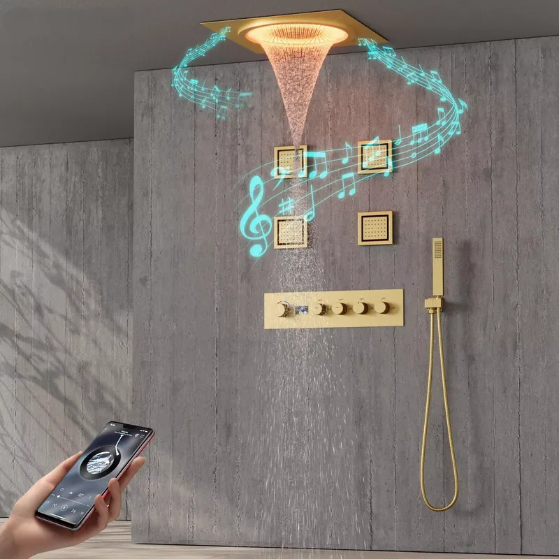 Smart LED Shower Set Bathroom  - Spa & Wellness Earth City Москва Шелепиха recension och pris
