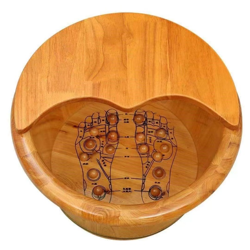 Cedar Wood Foot Soaking Bucket - Spa & Wellness Earth City Москва Шелепиха recension och pris