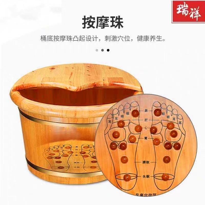 Cedar Wood Foot Soaking Bucket - Spa & Wellness Earth City Москва Шелепиха recension och pris
