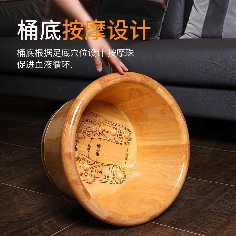 Cedar Wood Foot Soaking Bucket - Spa & Wellness Earth City Москва Шелепиха recension och pris