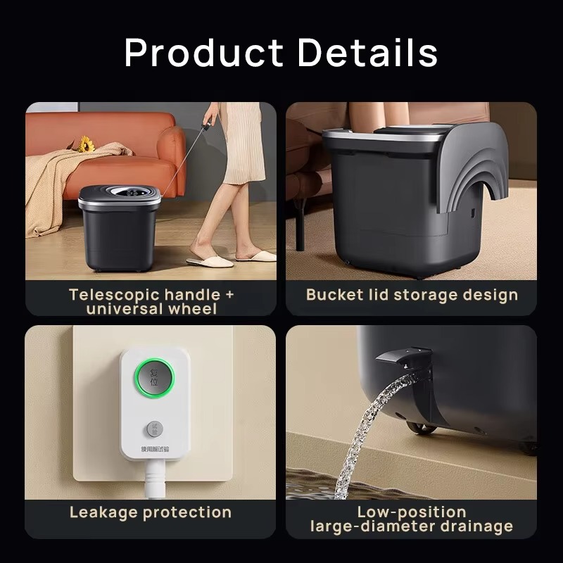 Portable Electric Foot Massage - Spa & Wellness Earth City Москва Шелепиха recension och pris