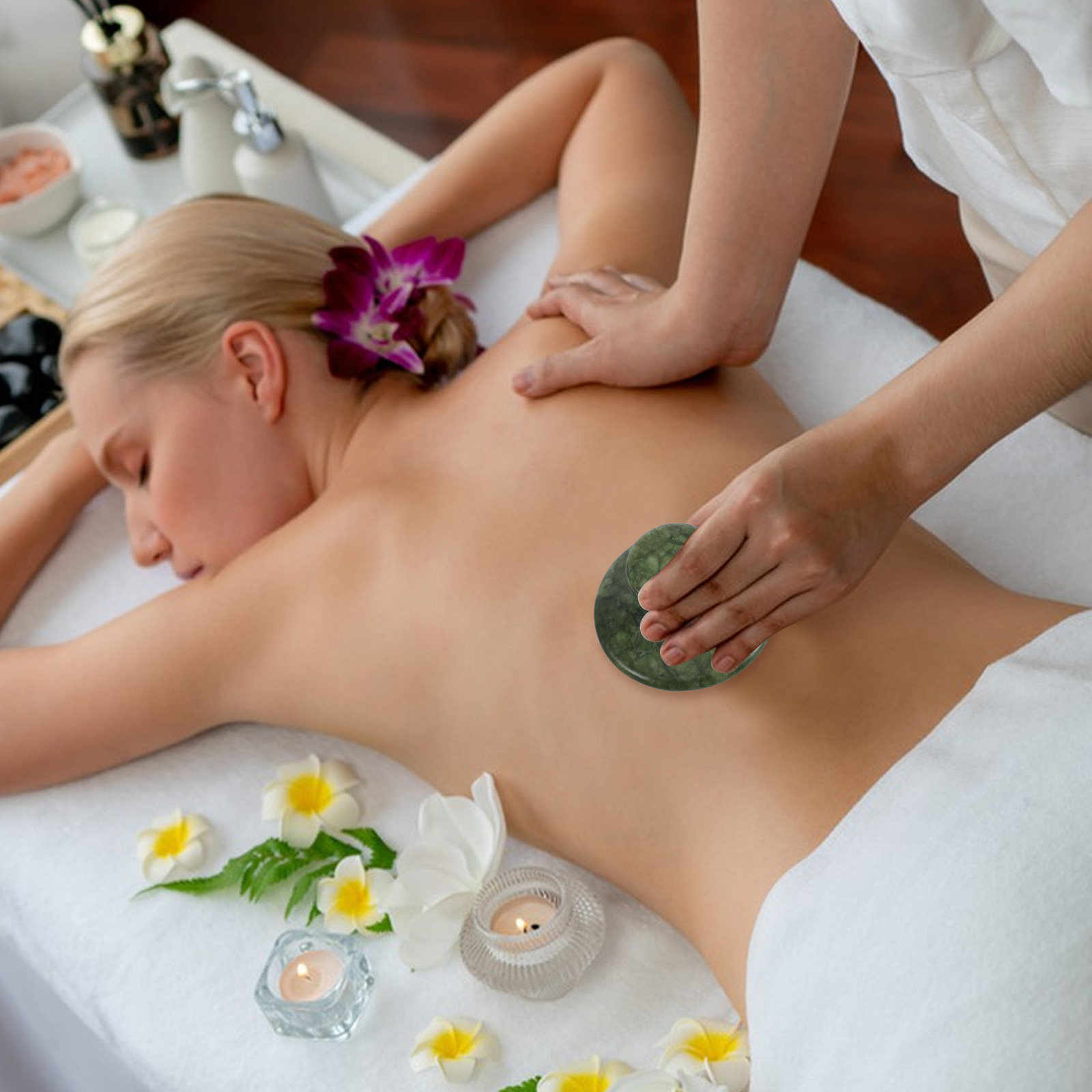 Mushroom Gua Sha Massage Stone - Relax - Spa & Wellness recension och pris