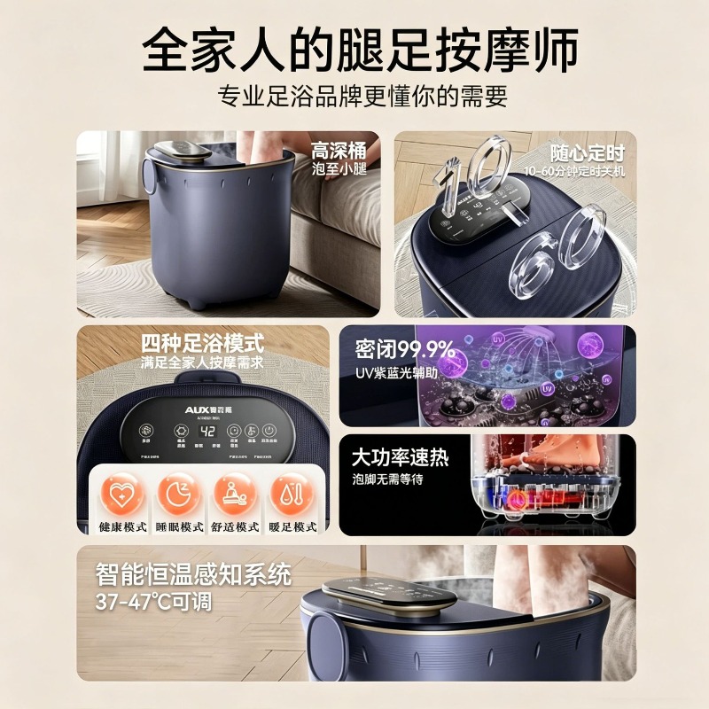 Electric Foot Bath Bucket, Aut - Spa & Wellness Earth City Москва Шелепиха recension och pris