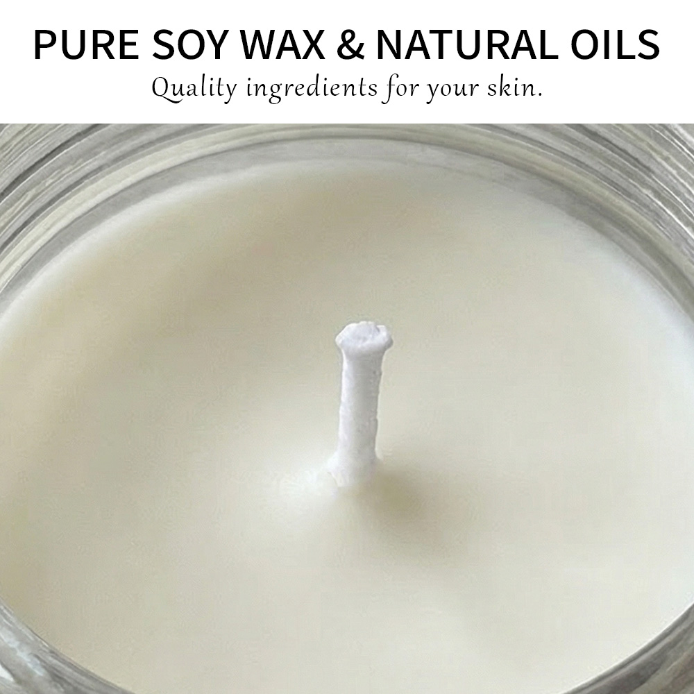 Massage Oil Candle Jasmine Soy - Massage Candle Melting recension och pris