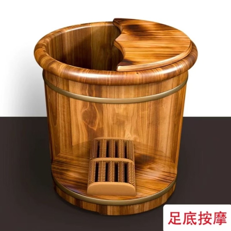 Wooden Foot Soaking Bucket, So - Spa & Wellness Earth City Москва Шелепиха recension och pris