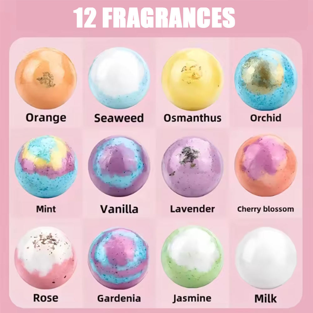 Bath Treats 12Pcs/Box Organic  - Relax - Spa & Wellness recension och pris