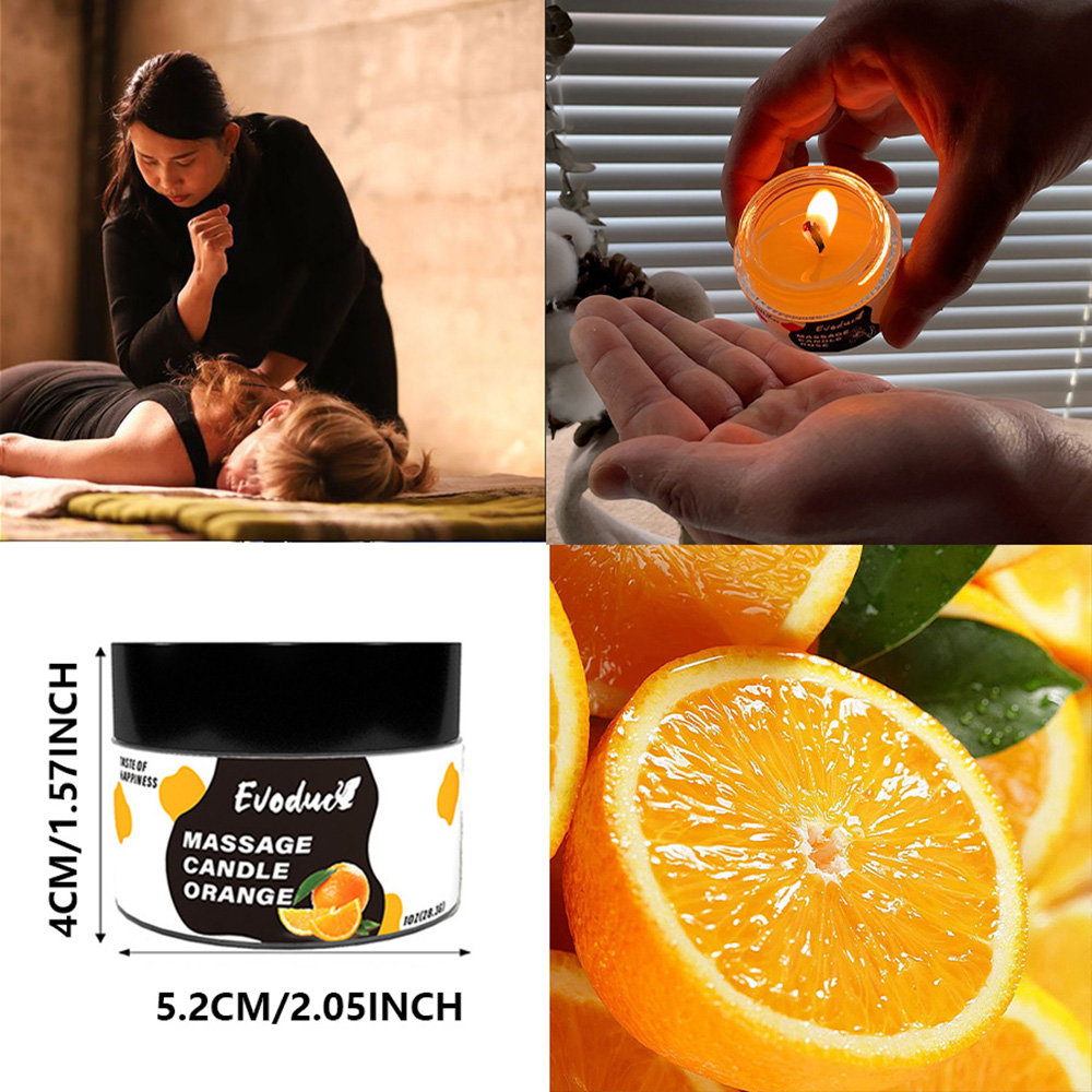 Massage Oil Candle Sweet Orang - Massage Candle Melting recension och pris