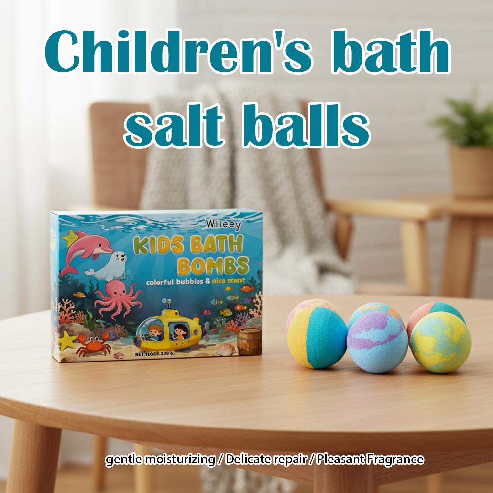 6pcs/Box Colorful Bath Bombs,  - Relax - Spa & Wellness recension och pris