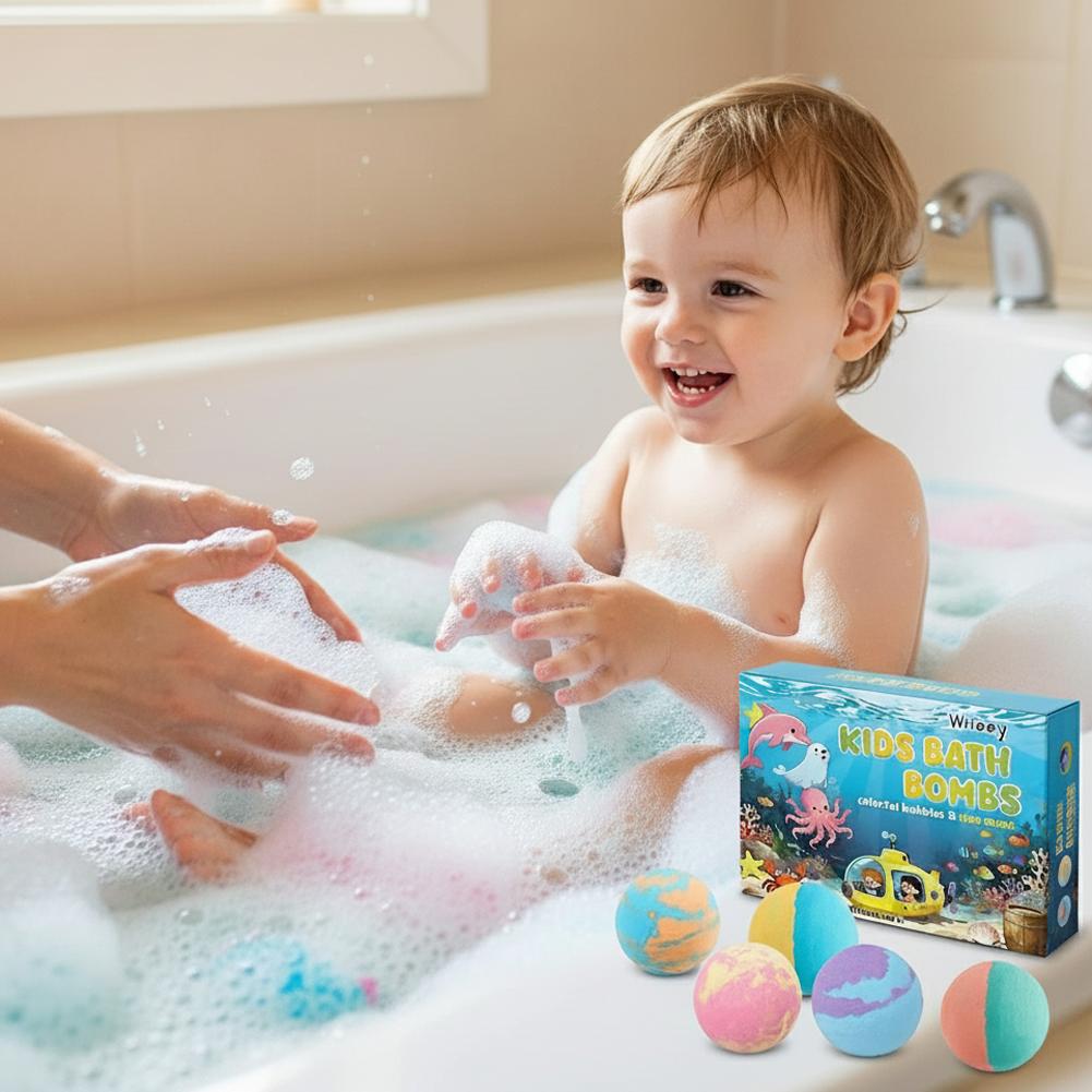 6pcs/Box Colorful Bath Bombs,  - Relax - Spa & Wellness recension och pris