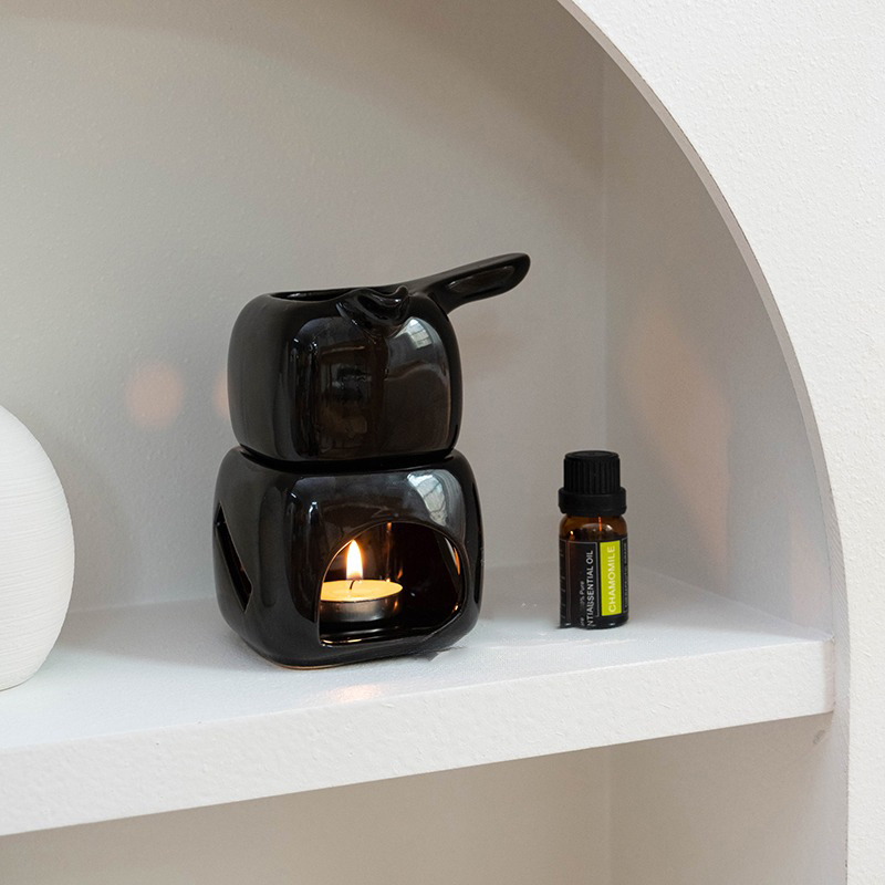 150ml Ceramic Essential Oil Bu - Massage Candle Melting recension och pris