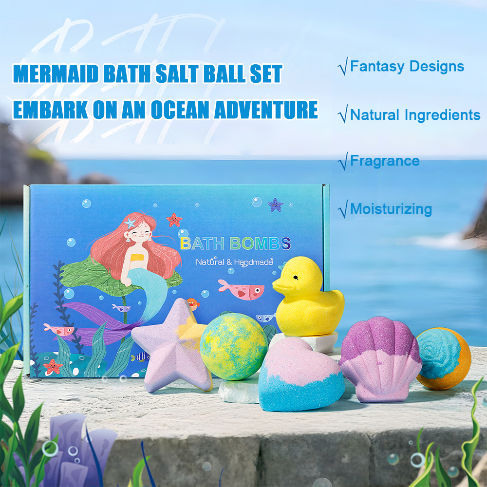 6Pcs Bath Bomb Gift Set for Wo - Relax - Spa & Wellness recension och pris